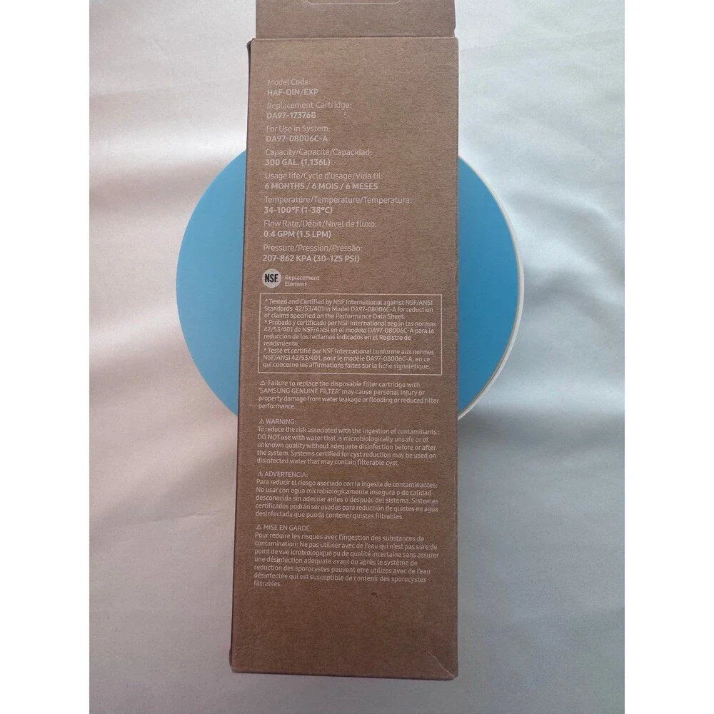 Samsung Brand, Refrigerator Water Filter Replacement, Kitchen Appliance Parts